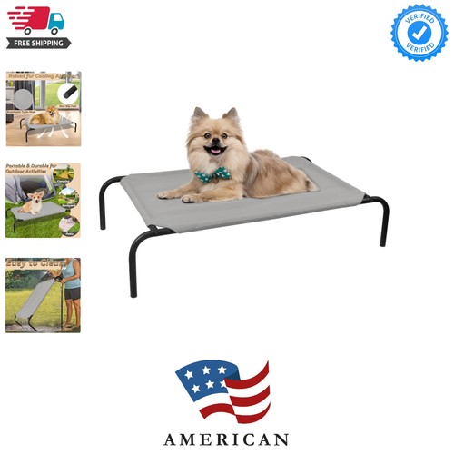 Raised pet cot for small - small, pets