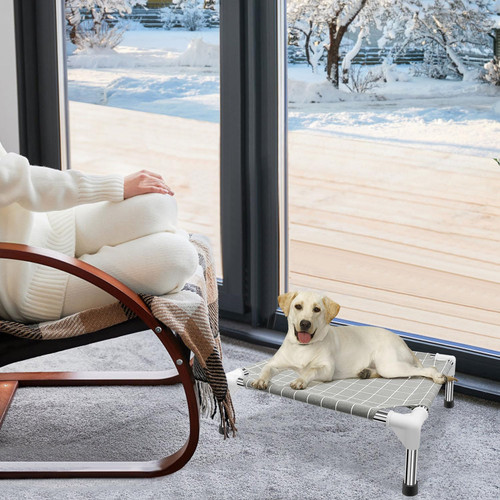 Elevated pet bed dog cot - elevated,