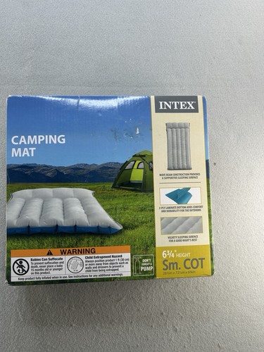 Intex camping mat cot gray - sm,