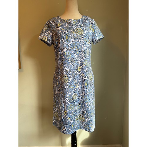 Talbots blue yellow paisley - blue,