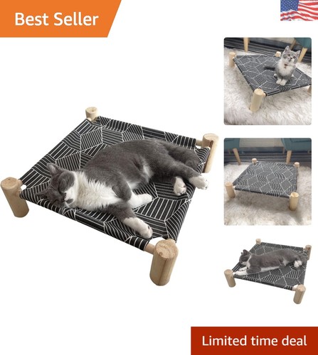 Elevated cat dog hammock - hammock, bed
